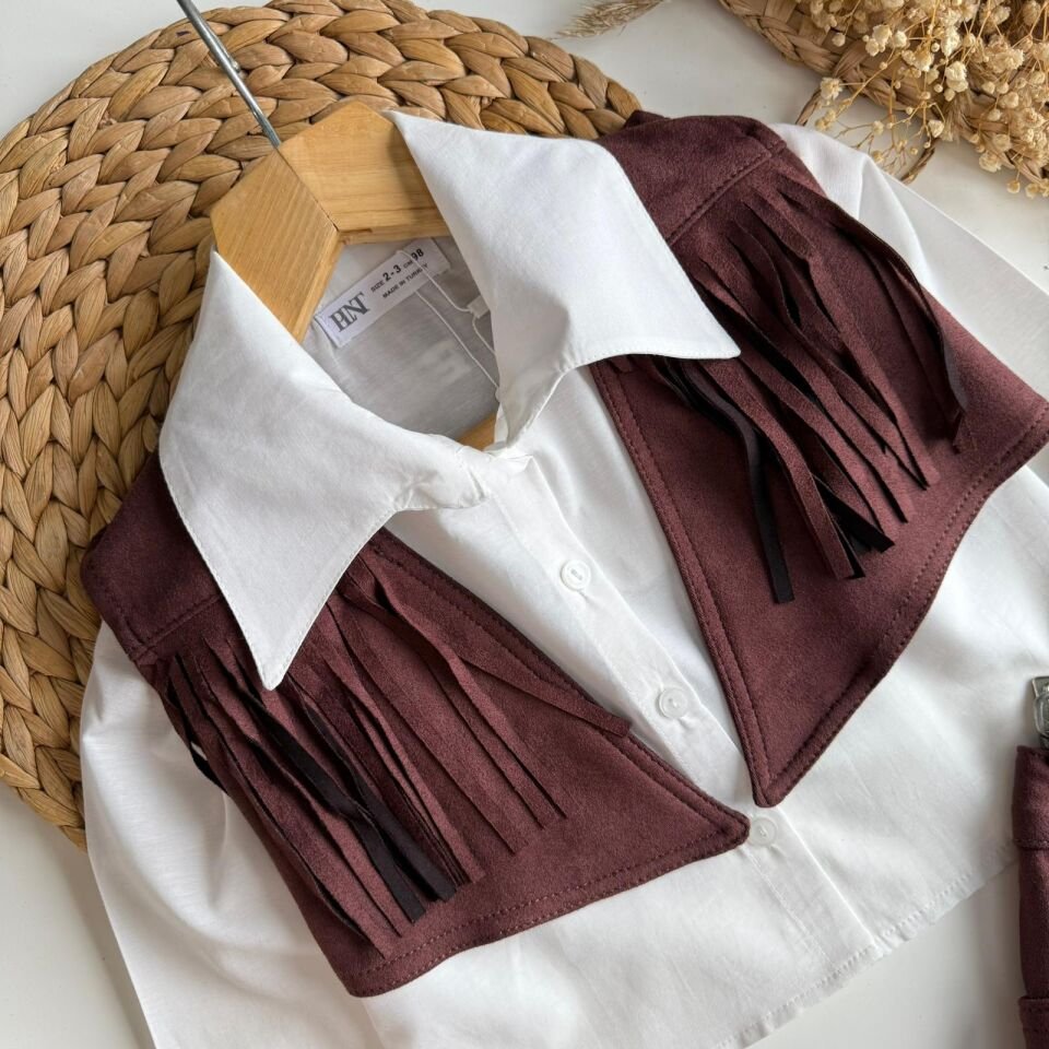 Kovboy 4'lü Set (Canta Hediyeli) 3-4 YAŞ