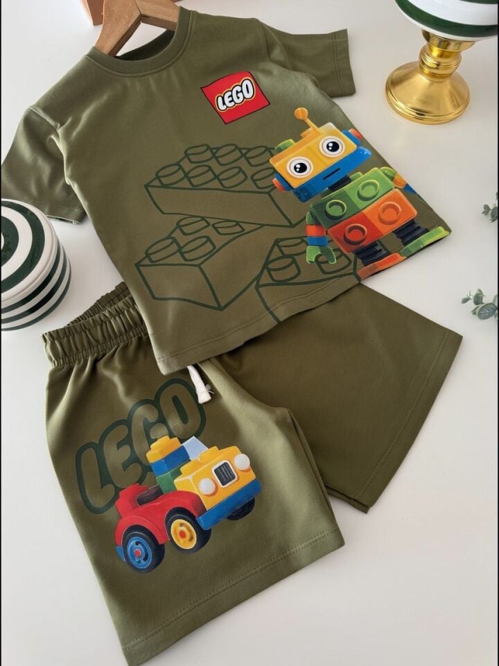 Lego Şortlu Yesil Takım 7-8 YAŞ