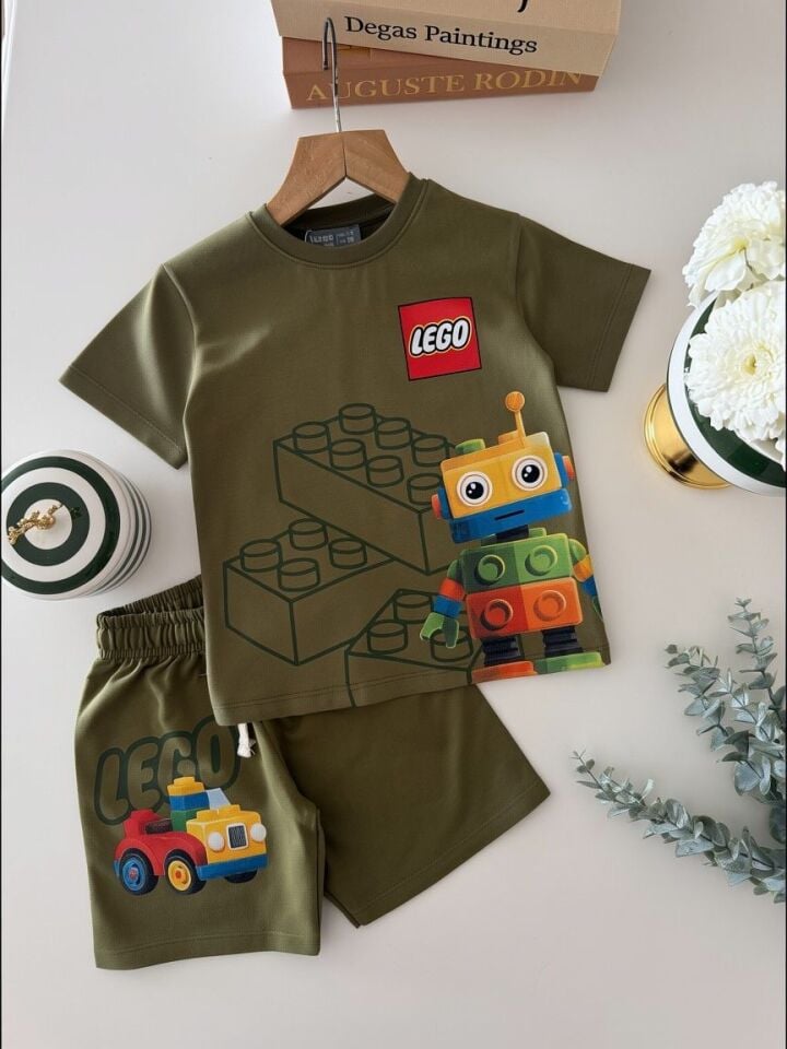 Lego Şortlu Yesil Takım 7-8 YAŞ