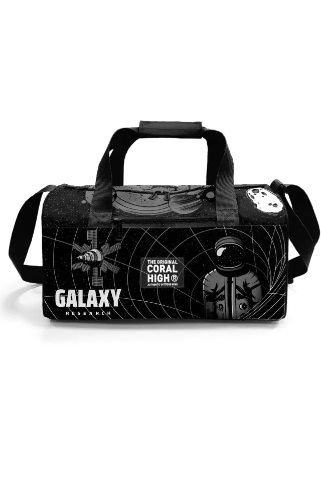 Coral High Siyah Galaxy Desenli Spor Çantası 27526 Adet