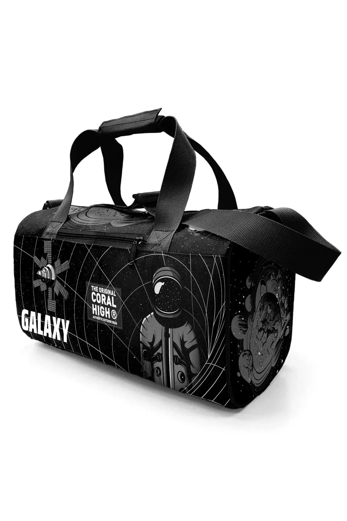 Coral High Siyah Galaxy Desenli Spor Çantası 27526 Adet