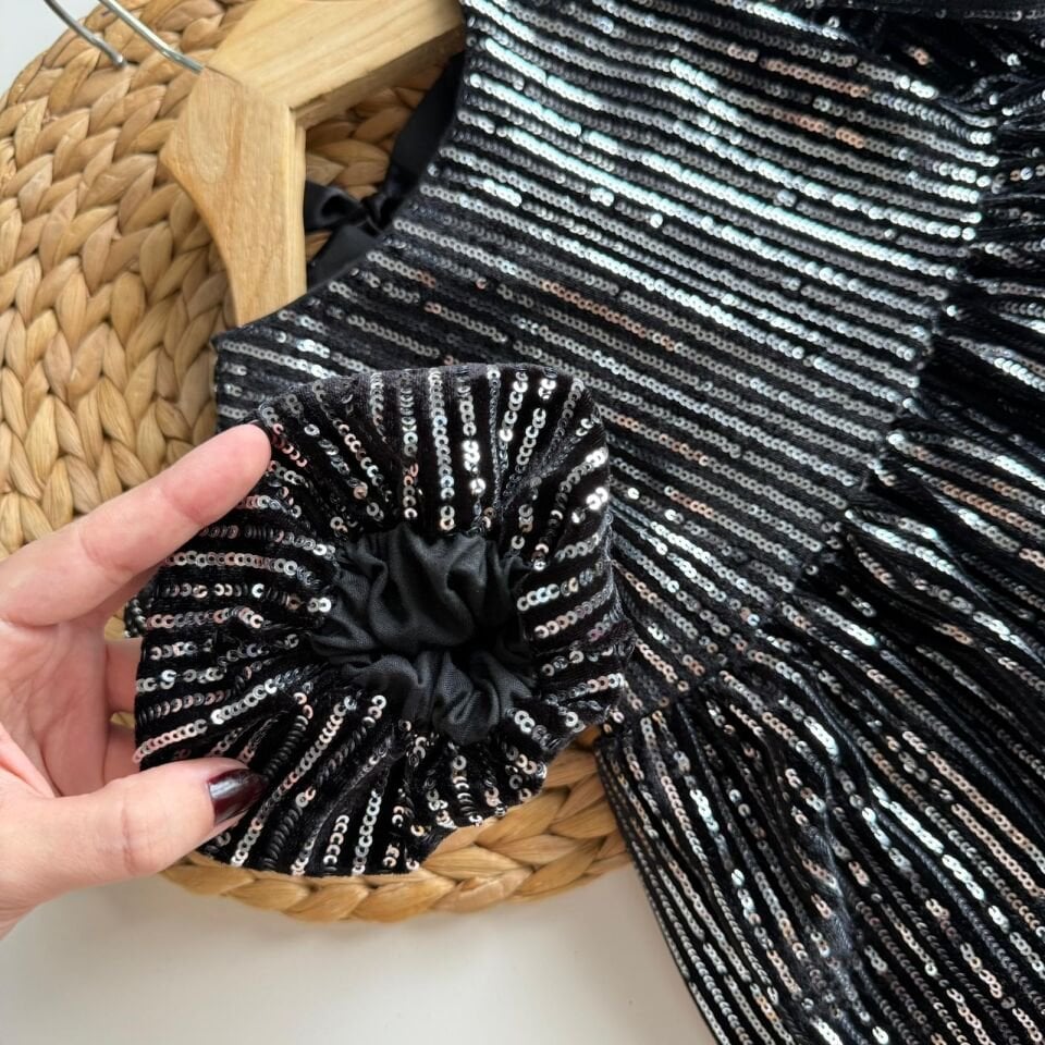 Pull Payet Siyah Elbise 3-4 YAŞ