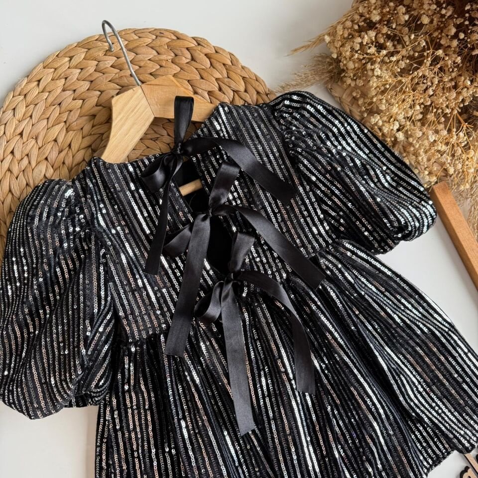 Pull Payet Siyah Elbise 3-4 YAŞ