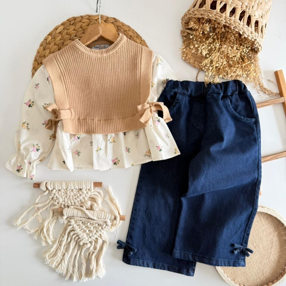 Süveterli Pötikareli Vizon Takım 9-10 YAŞ