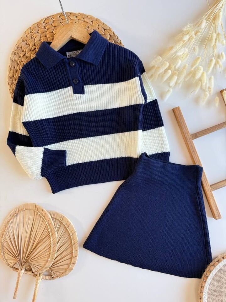 Triko Çizgili Takım 7-8 YAŞ