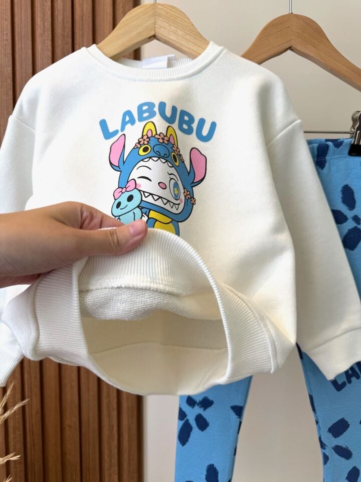 Labubu Baskılı Takım