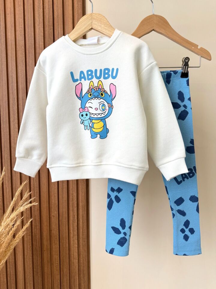 Labubu Baskılı Takım 4-5 YAŞ