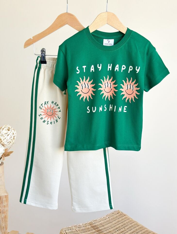 Sunday Baskılı Yeşil Takım 7-8 YAŞ