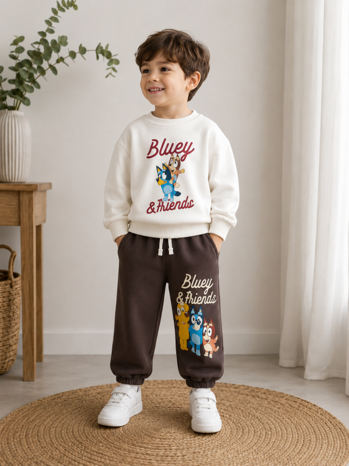 Bluey Baskılı Takım 7-8 YAŞ