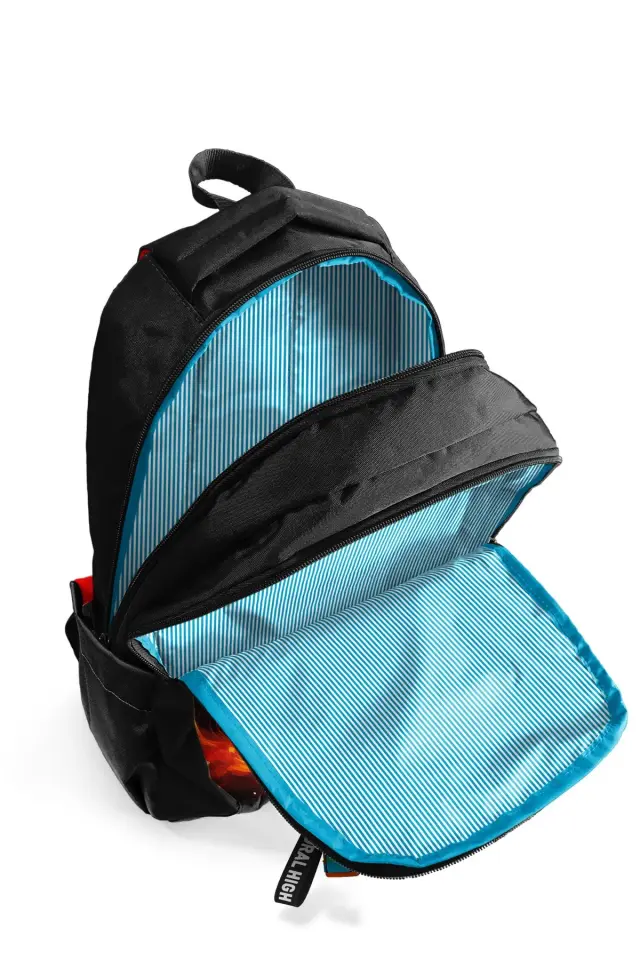 Coral High Kids Siyah Aslan Desenli 3’lü Okul Çanta Seti SET0123671 Adet