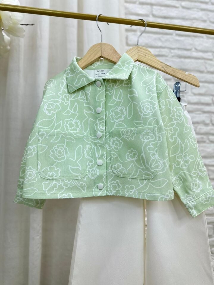 Mint Çicekli Takım 9-10 YAŞ