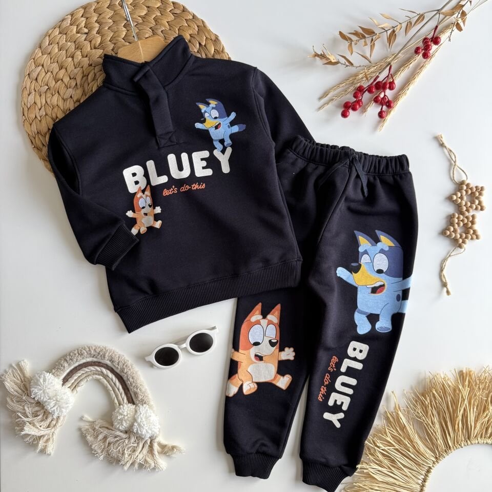 Bluey Baskılı Takım