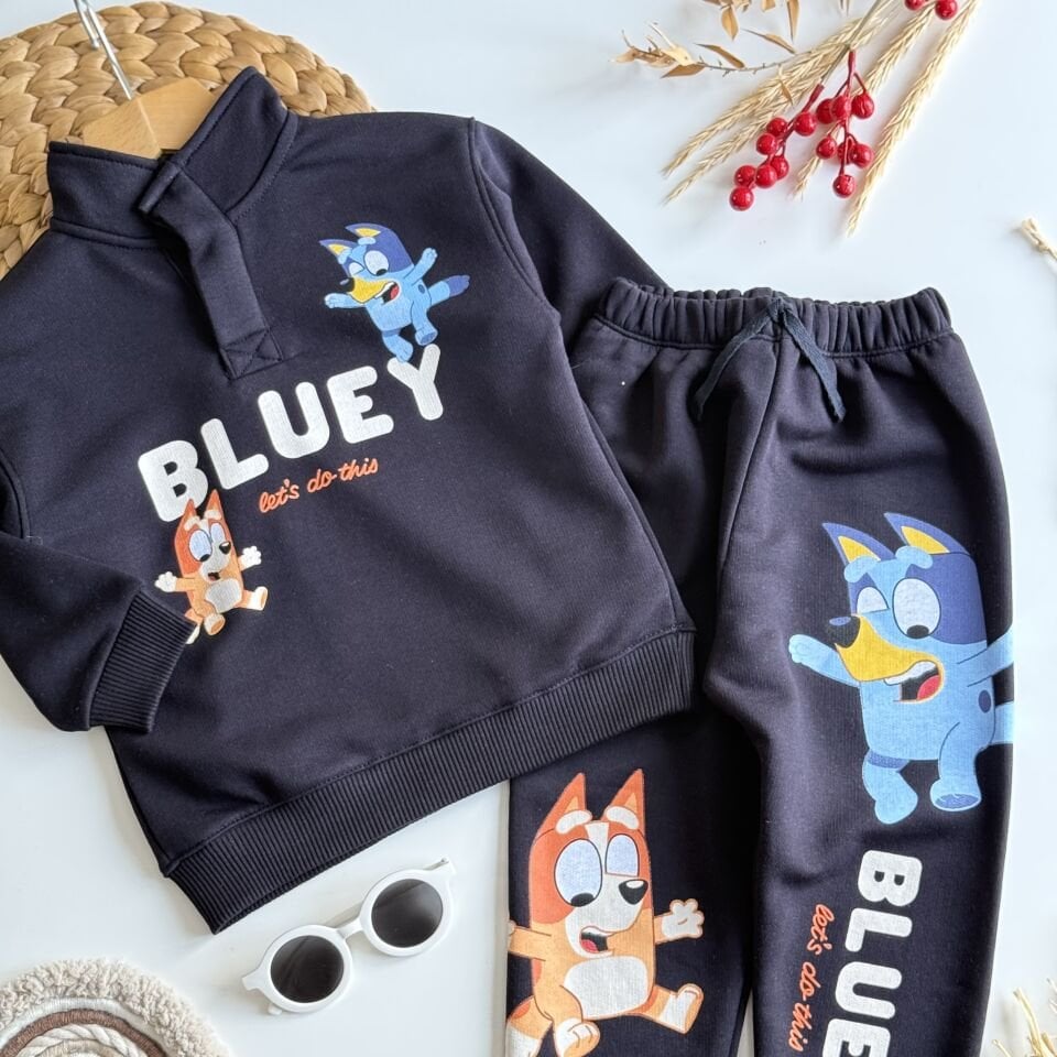 Bluey Baskılı Takım