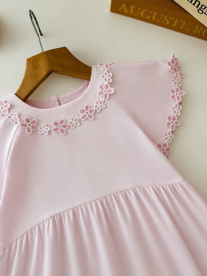 Pinterest Model Pembe Elbise 7-8 YAŞ