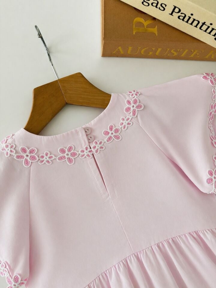 Pinterest Model Pembe Elbise 7-8 YAŞ