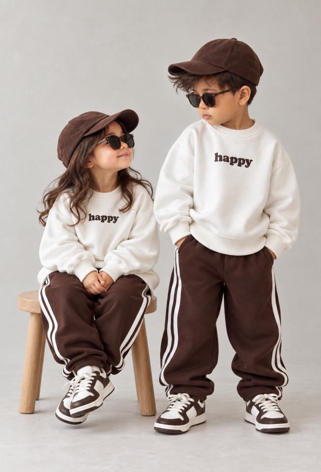 Happy Kabartma Baskılı Takım 7-8 YAŞ