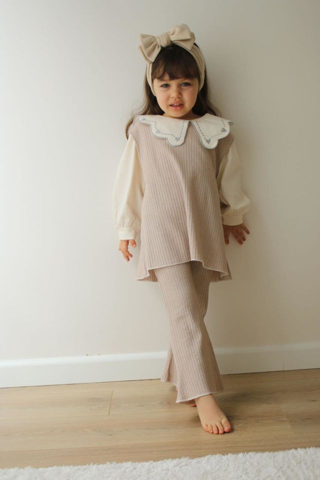 Yakalı İspanyol Paça Takım 7-8 YAŞ