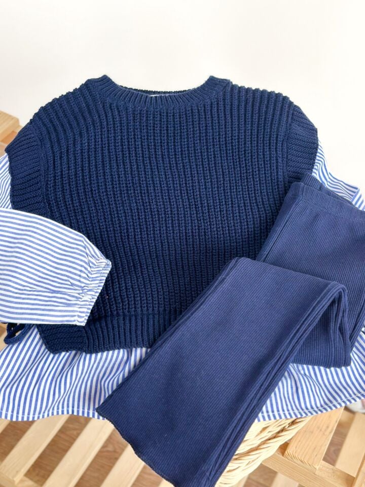 Triko Lacivert Takım 7-8 YAŞ