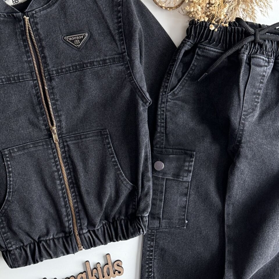 Denim 3'lü Takım