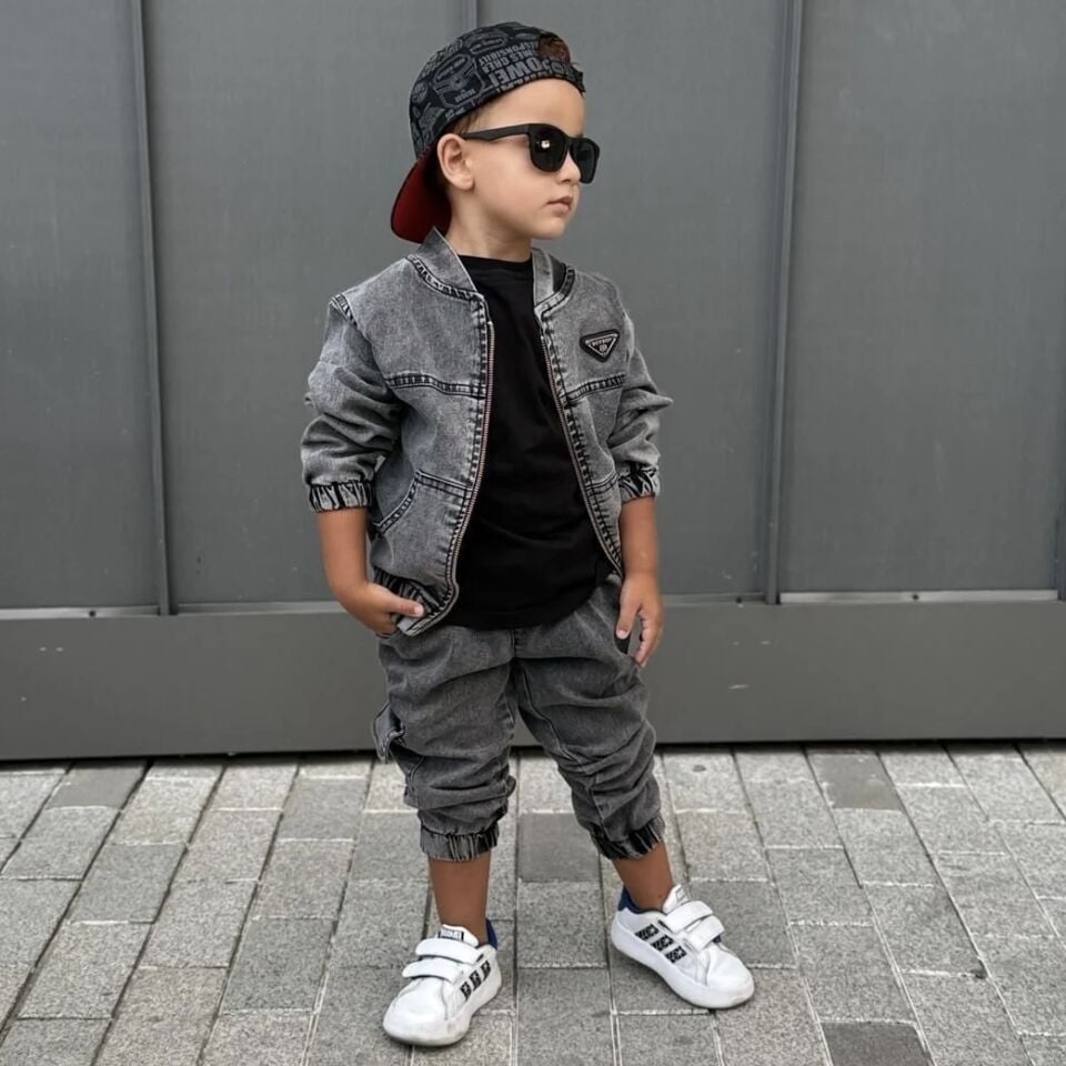 Denim 3'lü Takım