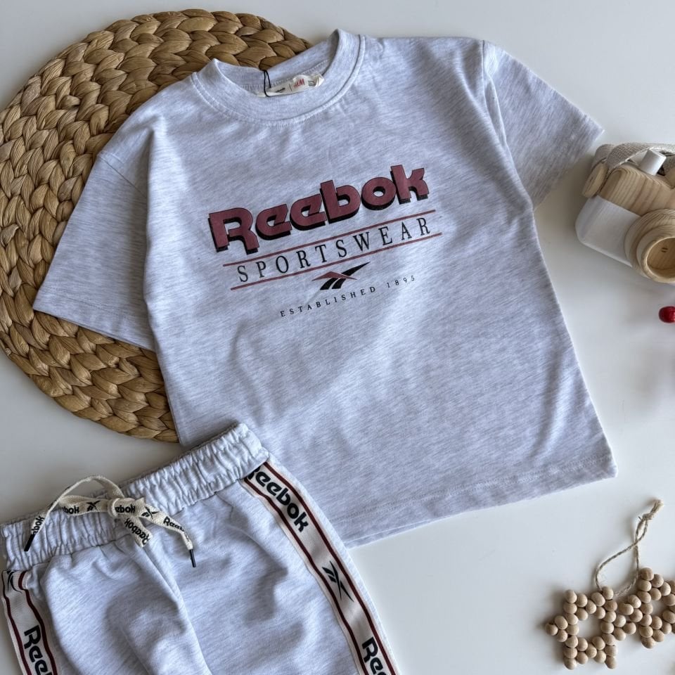 Gri Rb Baskılı Takım