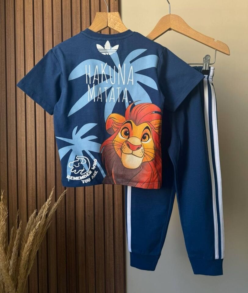 Lion Baskılı Takım 7-8 YAŞ