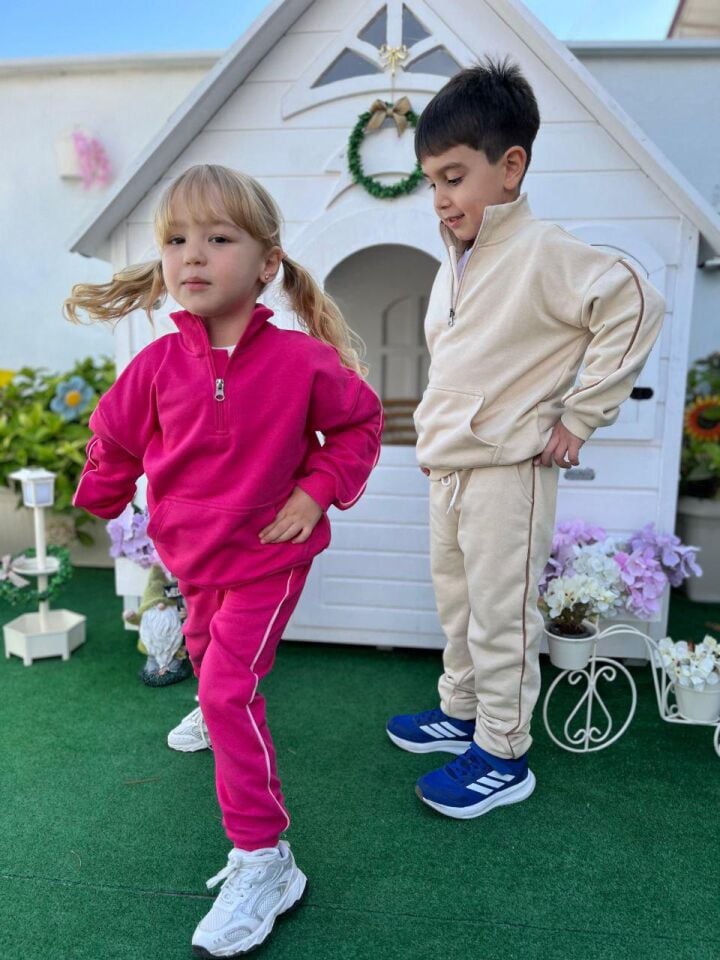 3 İplik Krem Takım 9-10 YAŞ