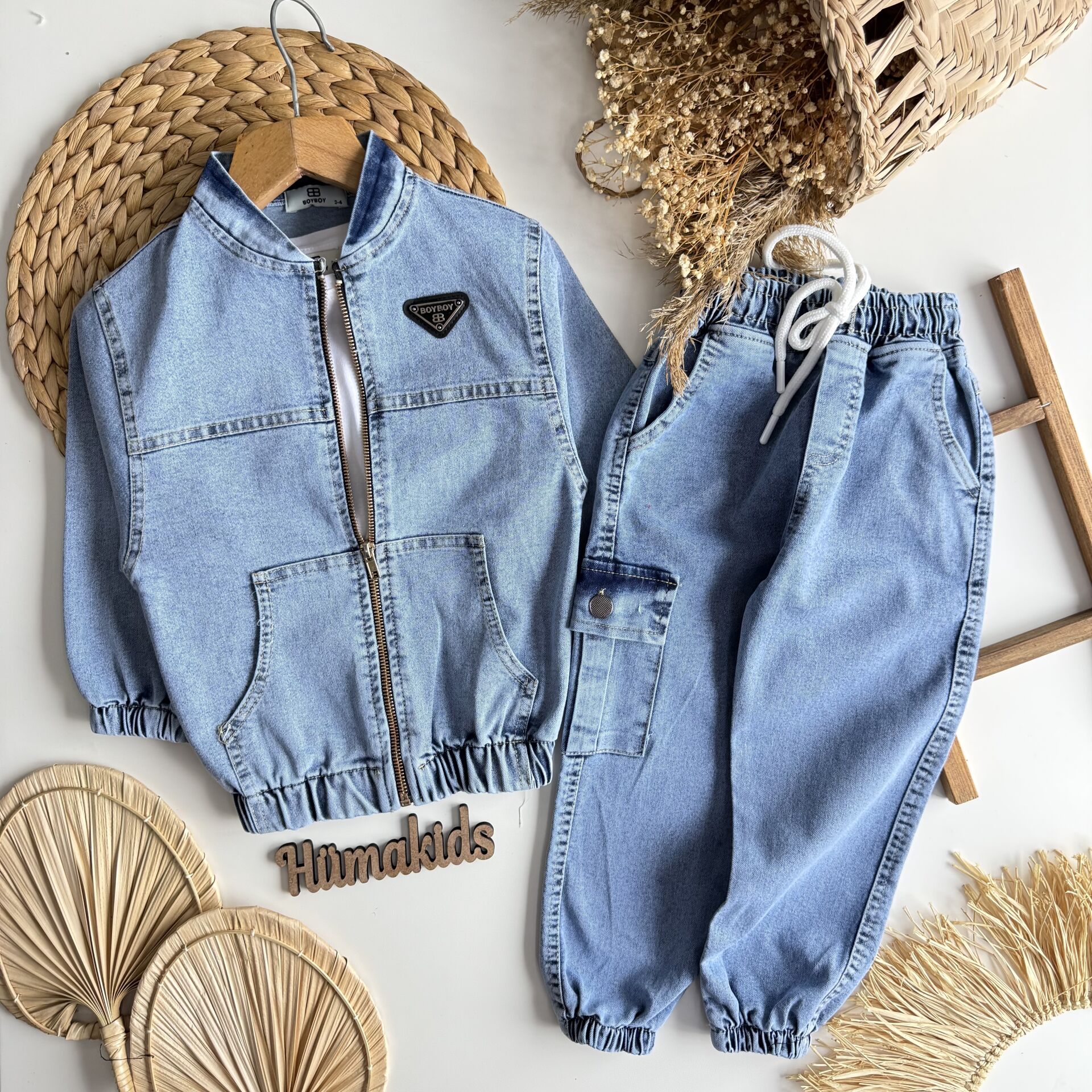 Denim 3'lü Takım 9-10 YAŞ
