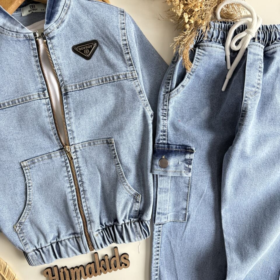 Denim 3'lü Takım