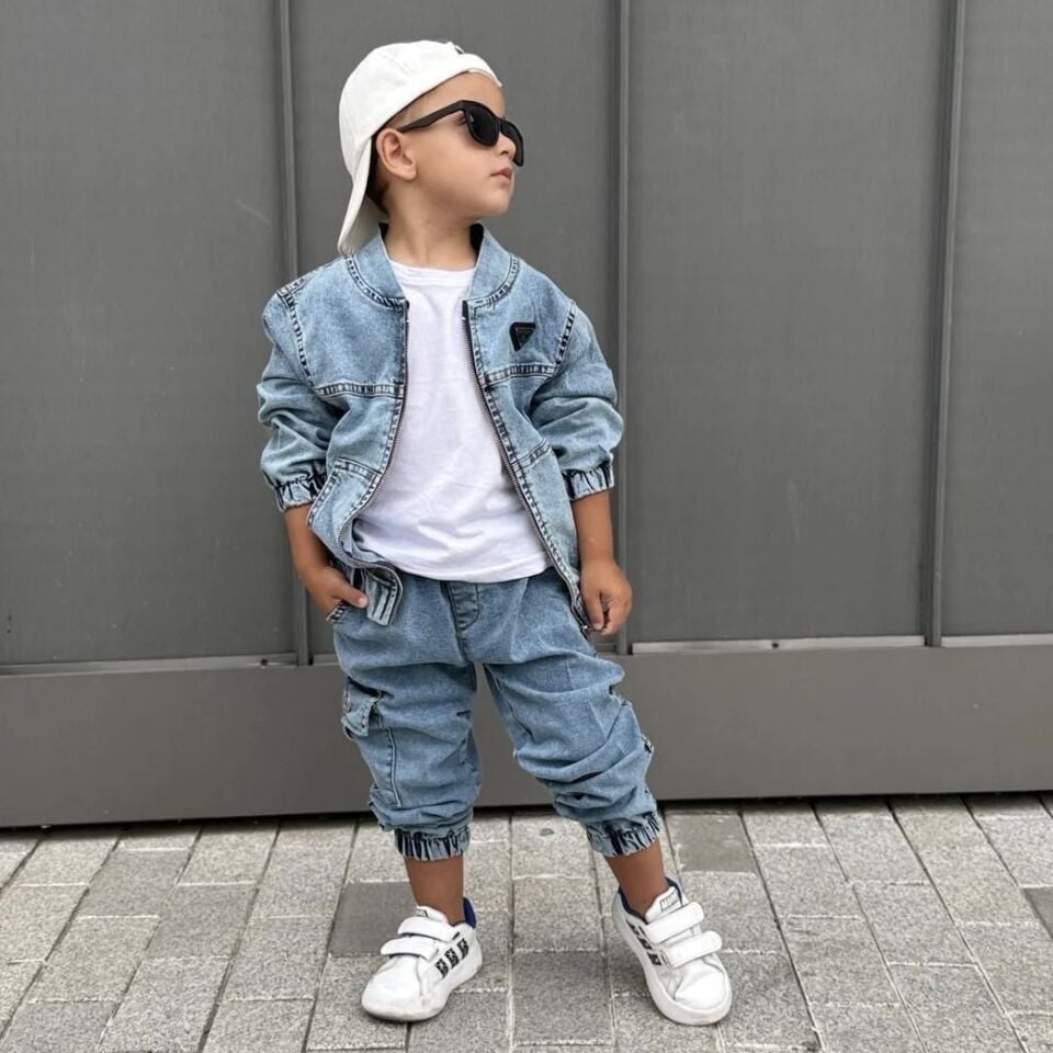 Denim 3'lü Takım 9-10 YAŞ