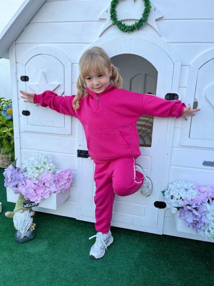 3 İplik K.Pembe Takım 7-8 YAŞ