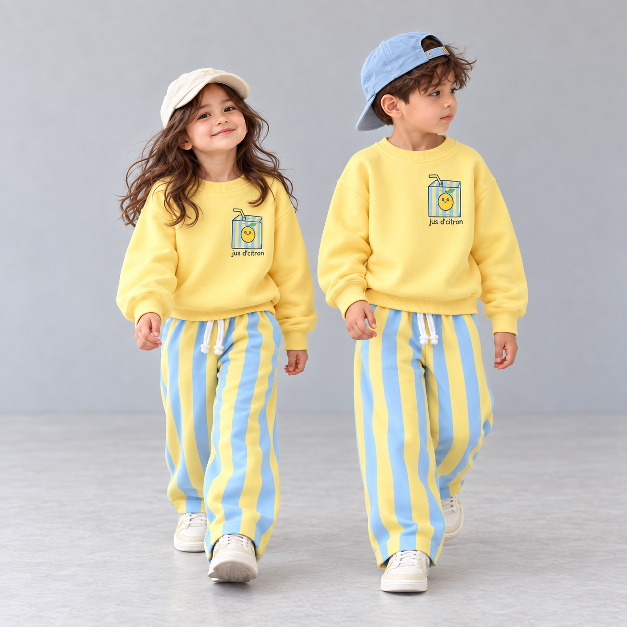 Limon Baskılı Takım 7-8 YAŞ