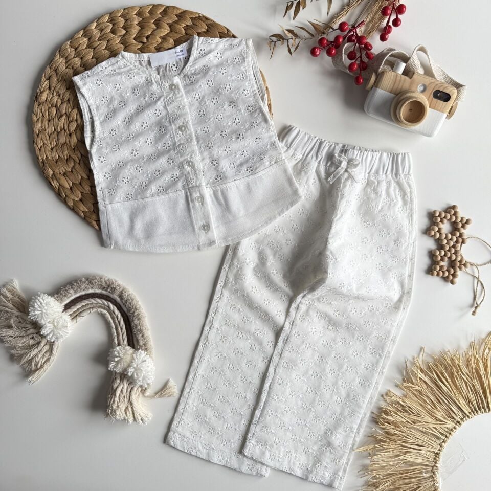 Fistolu Beyaz Takım 5-6 YAŞ