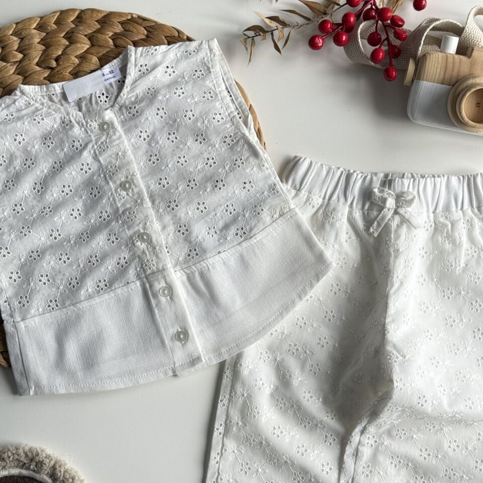 Fistolu Beyaz Takım 5-6 YAŞ