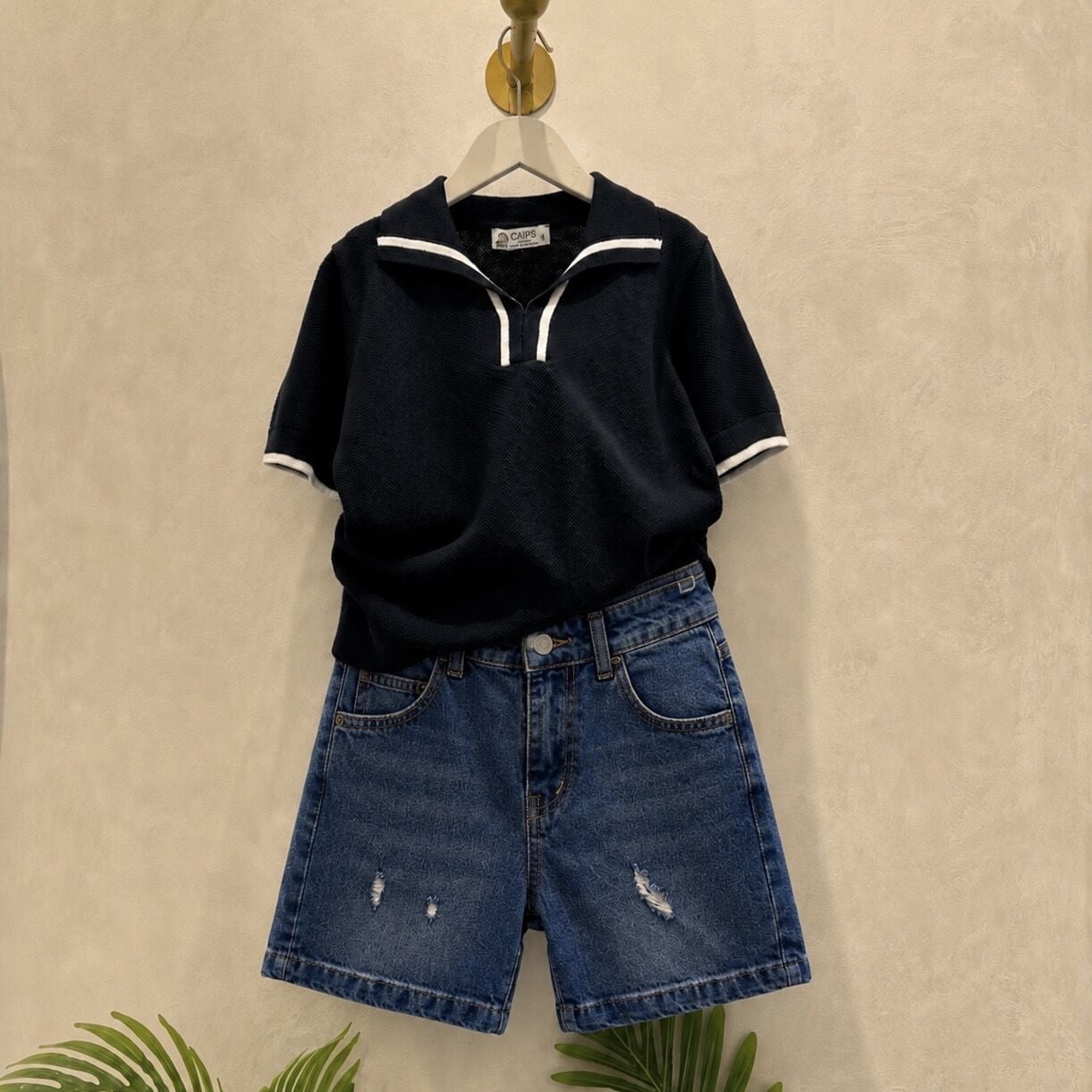 Örme Triko Şortlu Takım 9-10 YAŞ