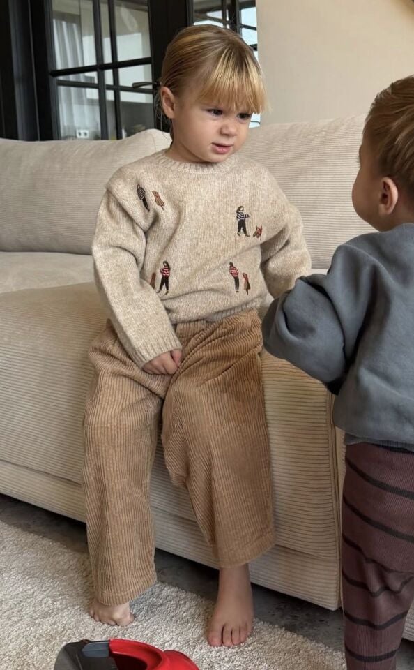 Laciel Kadife Pantolon 5-6 YAŞ