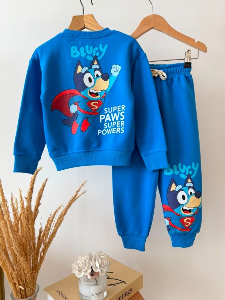 Bluey Baskılı Takım 7-8 YAŞ