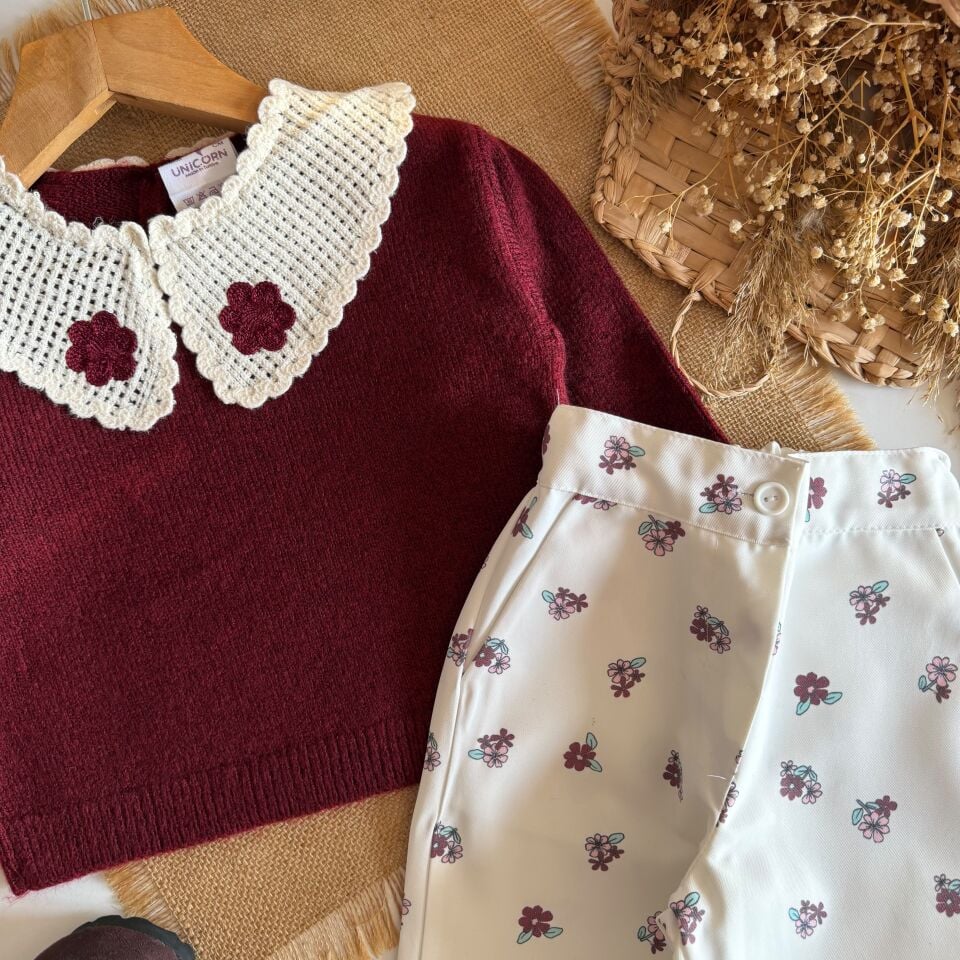 Triko - Gabardin Pantolon 7-8 YAŞ