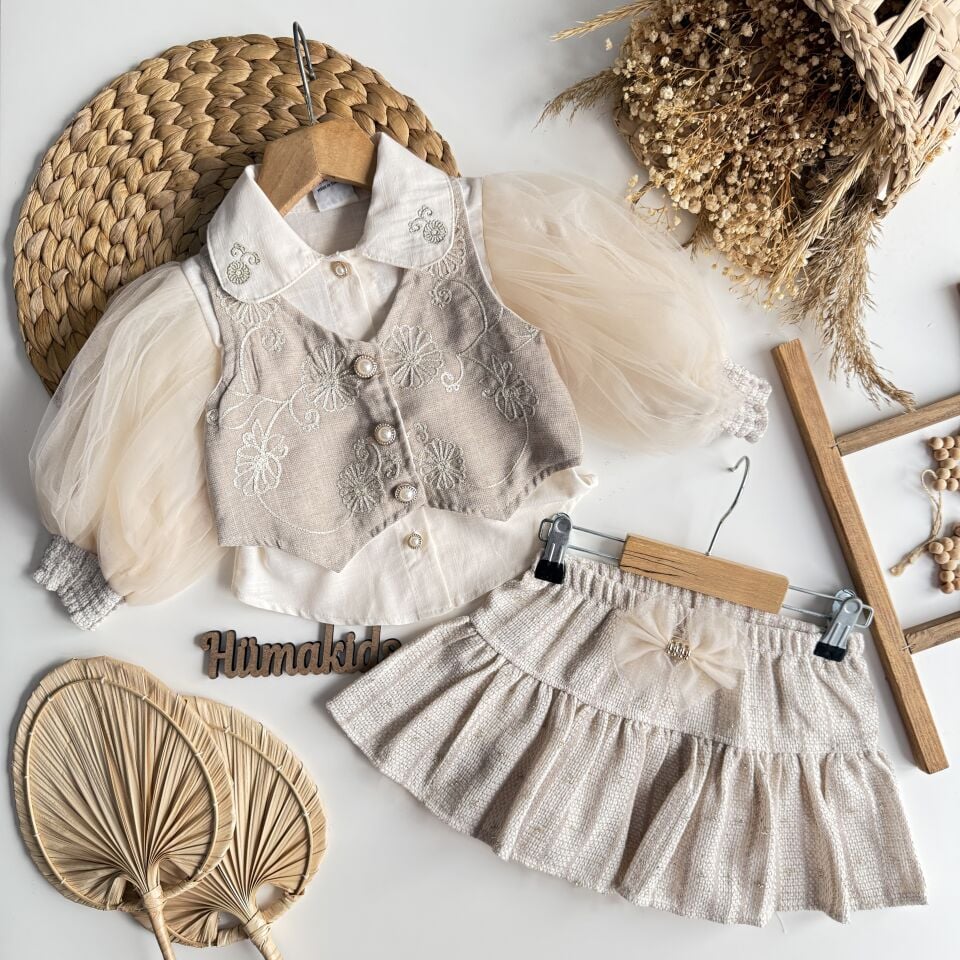 3'lü Yelekli Takım 5 YAŞ