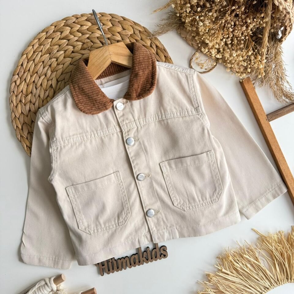 Laciel Krem Ceket 3-4 YAŞ