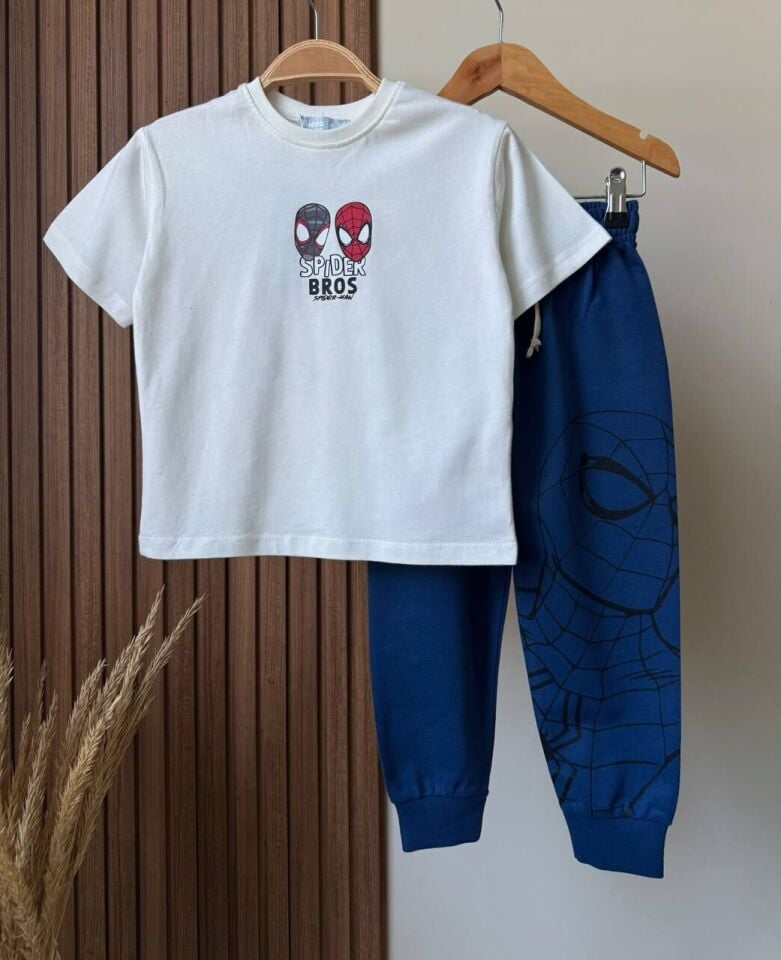 Spiderman Baskılı Takım 2-3 YAŞ