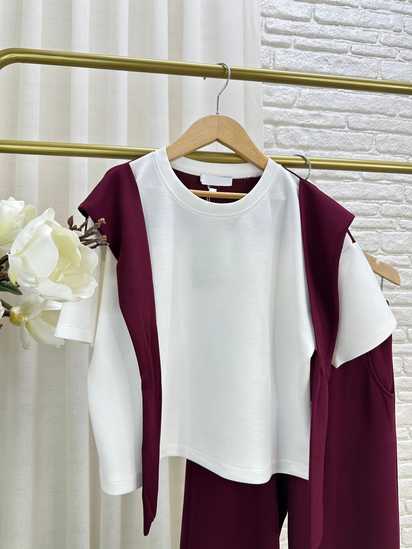 Oysho Kumaş Şal Bağlamalı Takım 12-13 Yaş