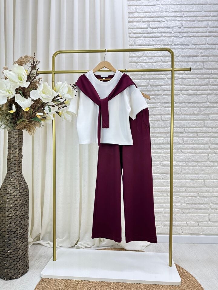 Oysho Kumaş Şal Bağlamalı Takım 12-13 Yaş