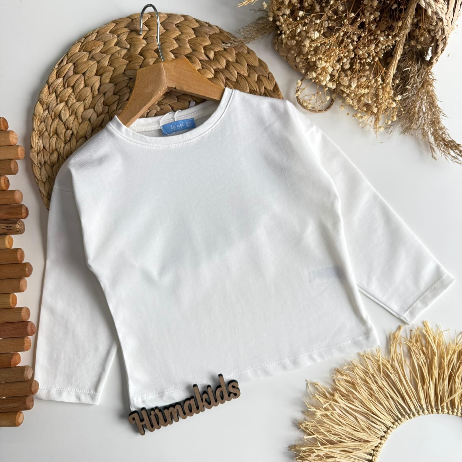 Laciel Beyaz Tshırt 6-7 YAŞ