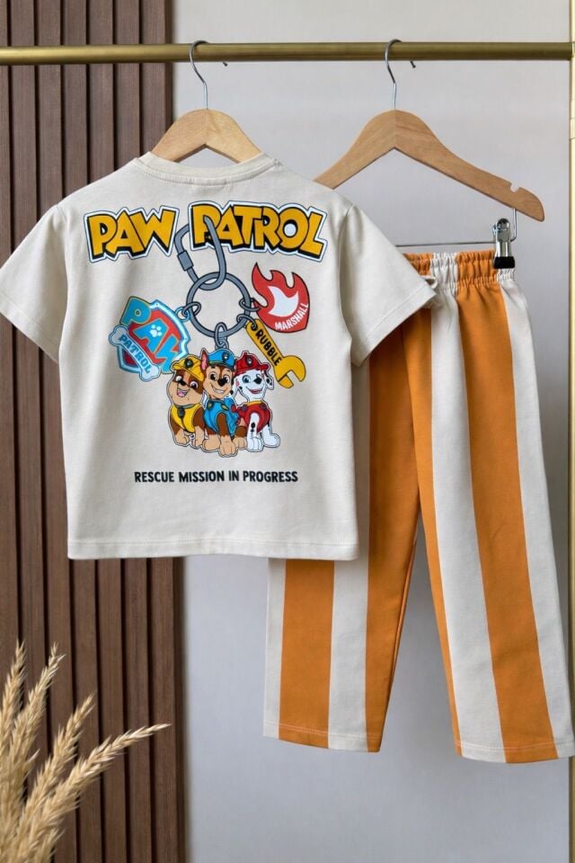 Paw Petrol Çizgili Takım 7-8 YAŞ