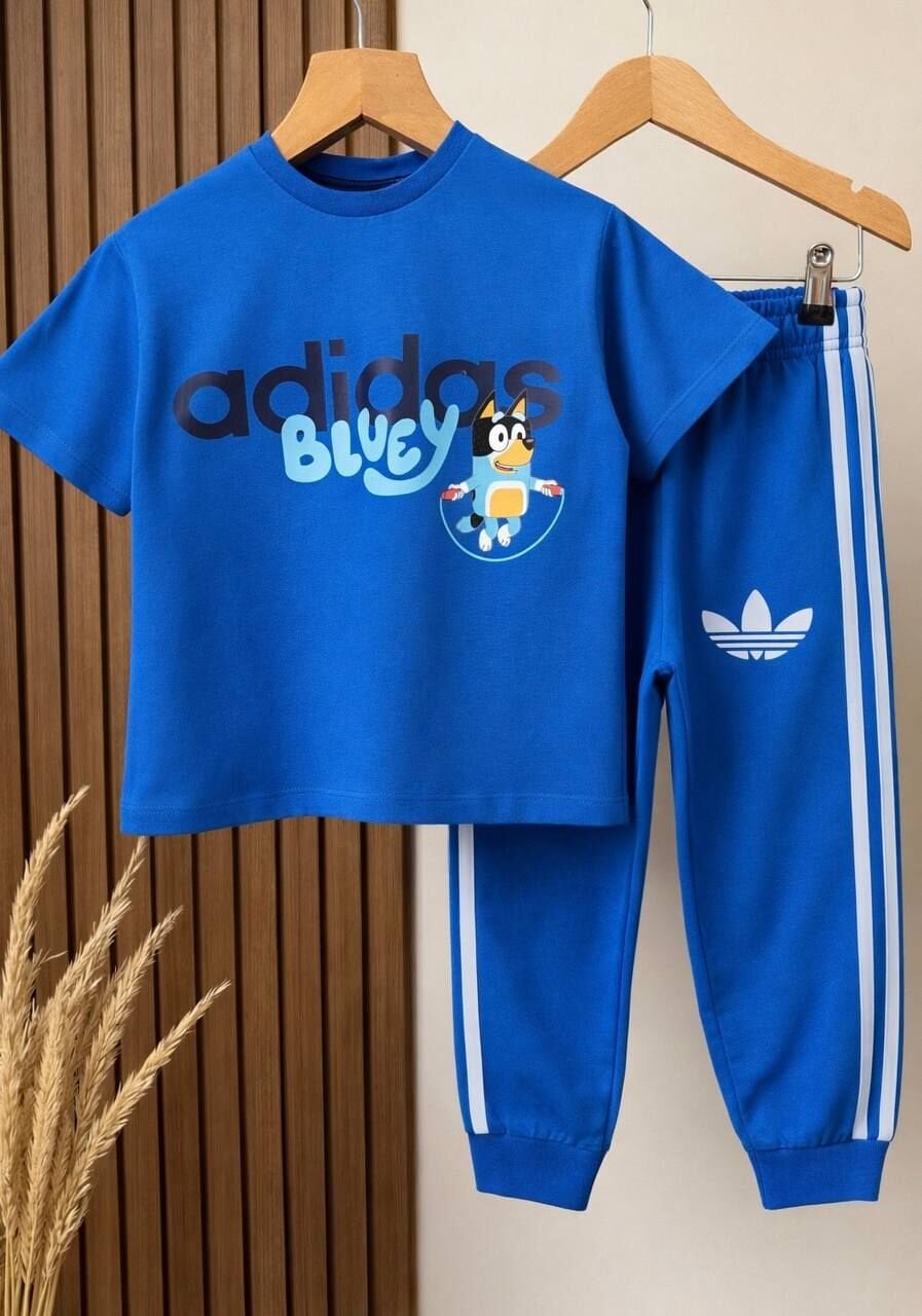 Bluey Baskılı Mavi Takım 2-3 YAŞ
