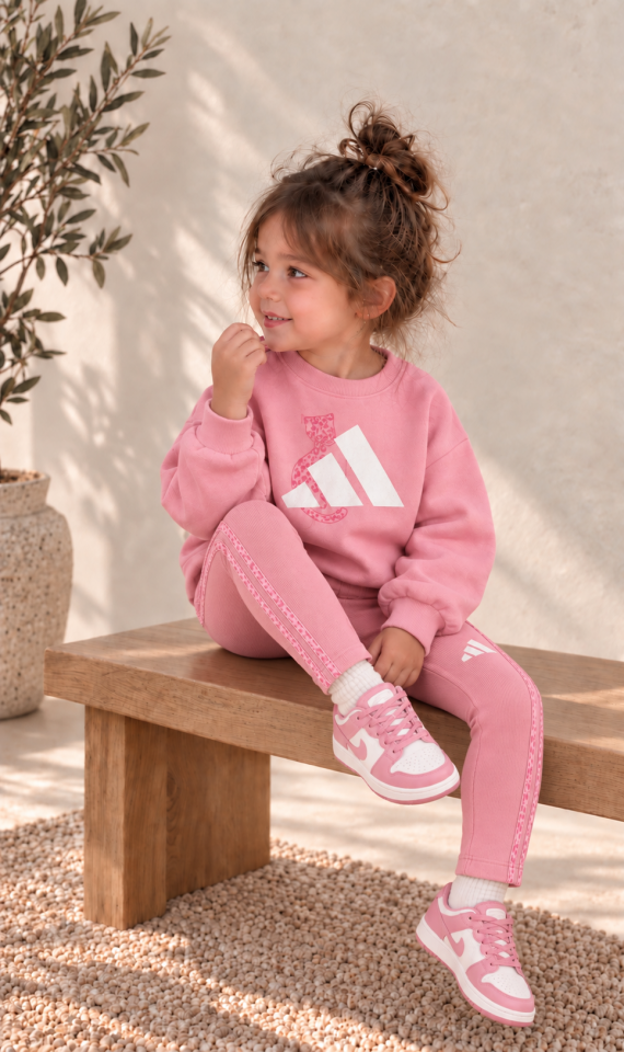 Ads Taytlı Pembe Takım 7-8 YAŞ