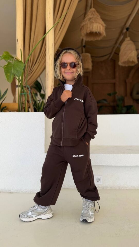 Unisex Fermuarlı Esofman Takım 9-10 YAŞ