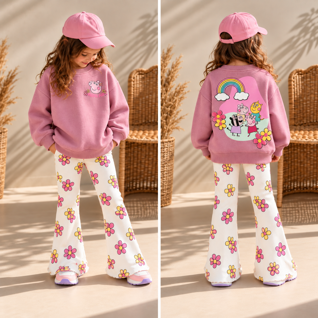 Peppa  Baskılı Takım 7-8 YAŞ