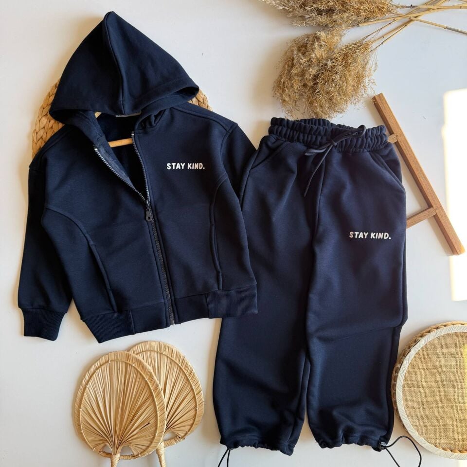 Unisex Fermuarlı Esofman Takım 9-10 YAŞ